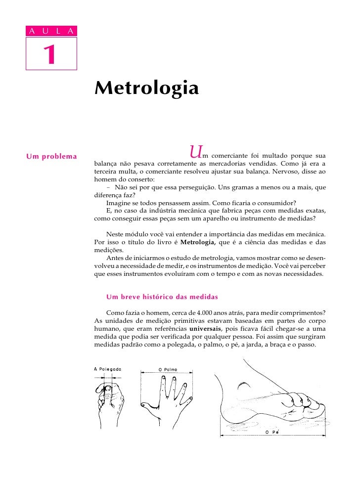 telecurso 2000 metrologia